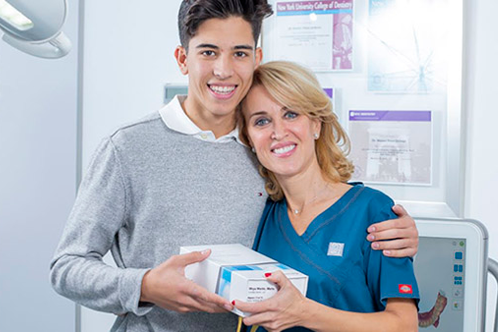 Blanqueamiento dental adolescente